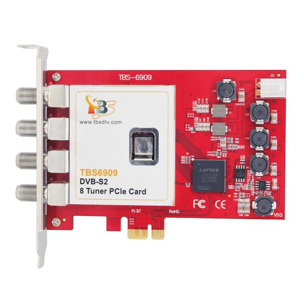 TBS6909 DVB-S2 8 Tuner PCIe