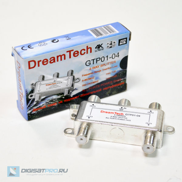 Cплиттер Dreamtech 1/4 5-2400MHz