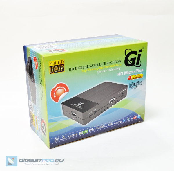 Спутниковый ресивер GI HD Micro Plus