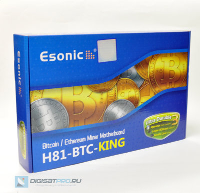 Материнская плата ESONIC H81-BTC-KING